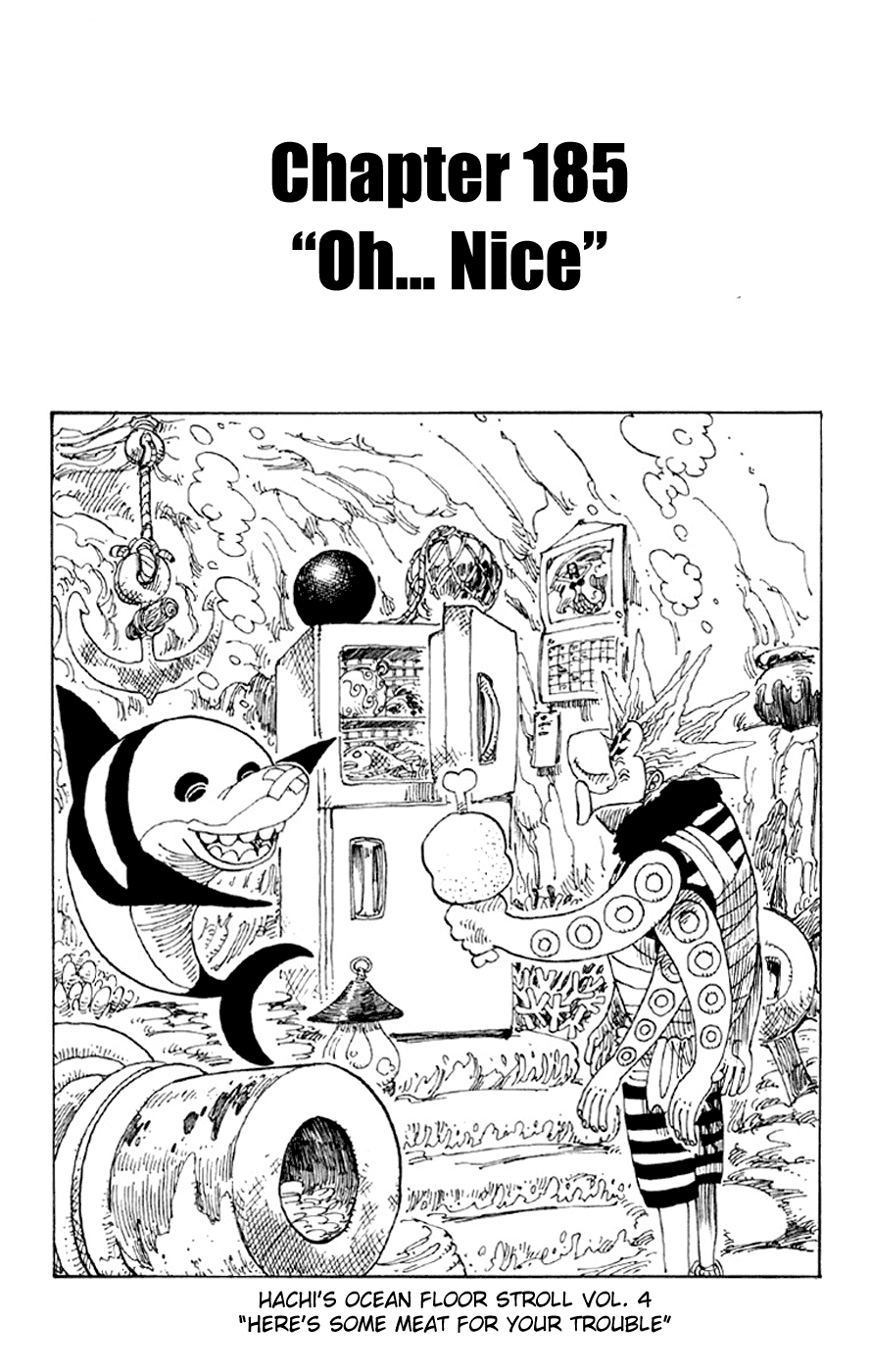 One Piece, Chapter 185 image 02